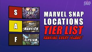 Ranking EVERY Marvel Snap Location January 2024 [upl. by Chien]