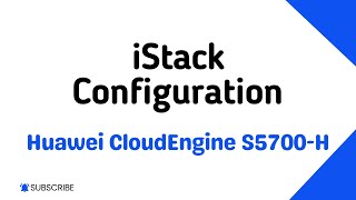 Example for Setting Up a Stack  CloudEngine S5700 [upl. by Iseabal]