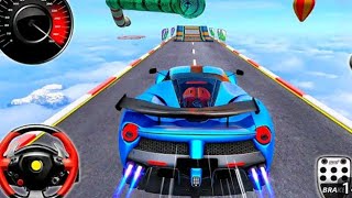 New racing car games 2024 stunts racing car games gaming viralvideo newcar game 1M view [upl. by Brazee518]