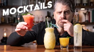 Mocktails 4 TASTY non alcoholic drinks to try at home [upl. by Nored803]