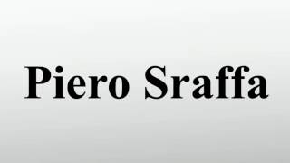 Piero Sraffa [upl. by Otha]