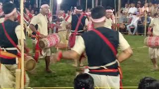 Bihu dance performance assam village public share my village like virelvideo video [upl. by Nilahs125]