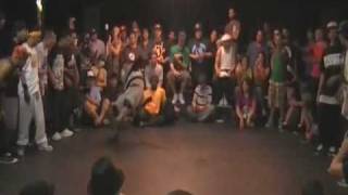 2008 UK Bboy Championship USA Killafornia vs Squadron P 1 [upl. by Lleumas589]