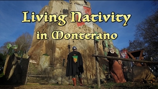 Living Nativity in Monterano  A journey through Medieval times [upl. by Halilak]