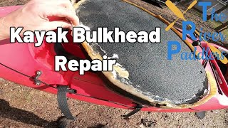 Kayak Bulkhead Repair [upl. by Eerhs]