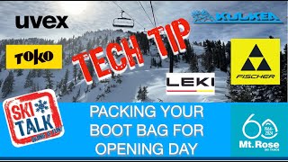 Packing your Kulkea Thermal Trekker Boot Bag with SkiTalkcom [upl. by Aikemahs]