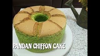 PANDAN CHIFFON CAKE [upl. by Halona]