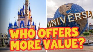 Disney vs Universal Who Offers More Value [upl. by Erodasi]