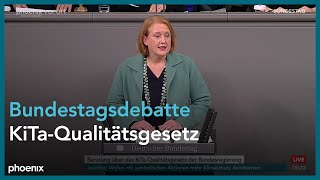 Bundestagsdebatte zum KiTaQualitätsgesetz am 021222 [upl. by Gasser]