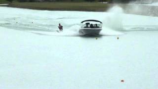 Kris LaPoint running 39 off at the Nautique Big Dawg [upl. by Atteram]