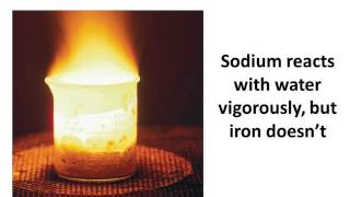 Chemistry  Metal and nonmetal reactions with acid and base single replacement  English [upl. by Hgielsel]