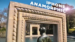 How To Shoot Anamorphic Using iPhone Cinematic Mode [upl. by Eilrebma447]