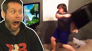 YO CALM DOWN KID Funniest FORTNITE Rage [upl. by Roland]