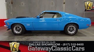 1970 Ford Mustang Boss 429  600DFW Gateway Classic Cars of Dallas [upl. by Normak]