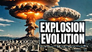 Modern Day Nuclear Explosion vs Hiroshima Whats the Difference [upl. by Eecyaj]