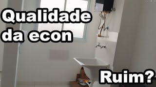 ENTREGA DO MEU APARTAMENTO ECON A CONSTRUTORA ENTREGA COM QUALIDADE MINHA EXPERIÊNCIA [upl. by Birecree]