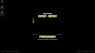 Export  Import Powergrades in DaVinci Resolve  How To Tutorial [upl. by Ahsino]