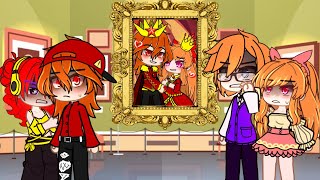 Museum PaintingAGAIN BABY AGAIN meme  Gacha Club  Ppg x Rrb  Original [upl. by Javier]