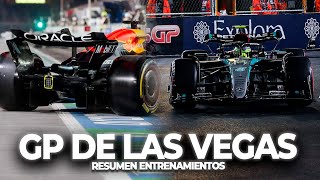 MERCEDES LIDERA en LAS VEGAS y RED BULL SUFRE tras ERROR  PRÁCTICAS GP de LAS VEGAS  F1 2024 [upl. by Holly]