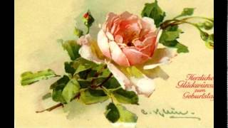 CATHARINA KLEIN Artiste PeintreCartes Postales Anciennes Les FleursFlowersOld PostcardsVintage [upl. by Rabelais258]