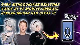 CARA MENGGUNAKAN VOICE CHANGER AI REALTIME DI ANDROID  REVIEW VOICE CHANGER OKADA DI MOBILE TERBARU [upl. by Mona396]