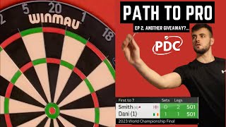 Becoming A PROFESSIONAL DARTS PLAYER 🎯 My Journey  Path to Pro Episode 2  Another Giveaway [upl. by Tsnre]