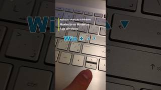 Maximize or Minimize app windows  Keyboard shortcuts in Windows [upl. by Gardal212]
