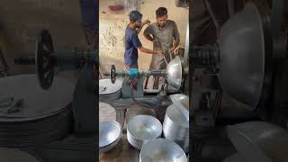 The process of making stainless steel bowl unitedstate japan shortvodeos shortfeed [upl. by Niehaus]