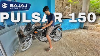 Riding A 17 Years Old Pulsar 150 DTSI  THE FIRST GENERATION PULSAR [upl. by Yesnek542]