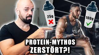 Studie zerstört ProteinMythos Je mehr Eiweiß pro Mahlzeit desto besser  Dr Malte Puchert [upl. by Aro]