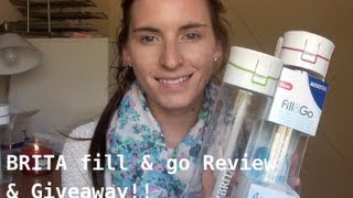 BRITA fill amp go Mini Review amp GIVEAWAY CLOSED [upl. by Gaylord]