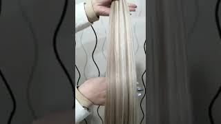 Russion mini flat tip keratin bonds hair extensions [upl. by Nyladnor]