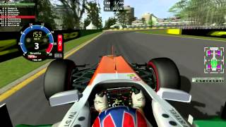 Rfactor F1 Vfr 2013 Mod with RfHigh Voltage Working [upl. by Illib]