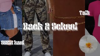 Back 2 School SHEIN haul summer edition [upl. by Kelci]