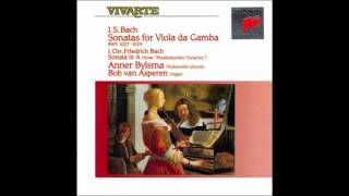 J S Bach  Sonata BWV 1027  Andante [upl. by Jacinto14]