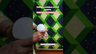 Graphene Anion chip can glow a bulb graphene pcodtreatment maharashtrachapadman wermore [upl. by Nytsirc]