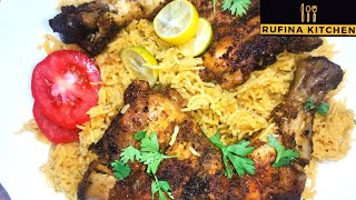 Chicken Mandi Rice  How Can I Make Chicken Mandi Rice In Arabic Style  Recipe By Rufina Kitchen [upl. by Levania]