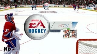 NHL 13 201314 season broadcast Vancouver Canucks vs Montreal Canadiens 1080p [upl. by Engud]