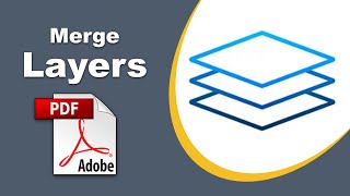 How to merge layers in PDF File using Adobe Acrobat Pro DC [upl. by Mutua304]