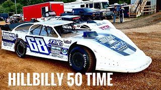 Hillbilly 50 2023 Steel Block Late Models at Tyler County Speedway [upl. by Rifkin427]