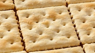 How to Make Soda Crackers  Crackers Recipe [upl. by Namrak871]