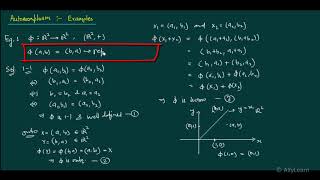 2 Automorphism  Examples [upl. by Melise182]