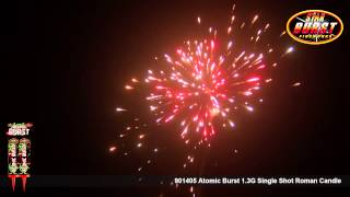 Pyro Magic Fireworks  901405 Atomic Burst 13G Single Shot Roman Candle [upl. by Sunderland65]