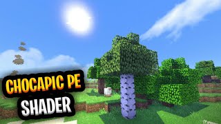 Chocapic shaderMCPE 111114ULTRA REALISTIC [upl. by Hilaria991]