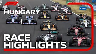 Race Highlights  2022 Hungarian Grand Prix [upl. by Ydniahs]