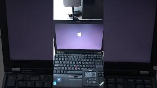 Lenovo Thinkpad X220 Samsung SSD 860 Evo Boot Up [upl. by Bekki]