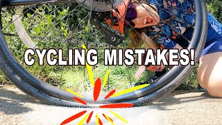 6 Basic Bicycling MistakesCycling for Beginners [upl. by Nnoved901]