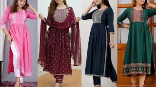 naira cut kurtas and kurti design for ladies girls women 🥰 viral fashion kurtaset [upl. by Armelda319]