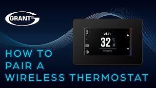 Grant Aerona Smart Controller  Pairing wireless thermostats [upl. by Adis]