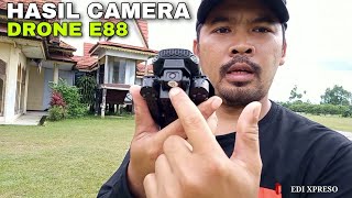 tes kamera drone e88  drone murah 230000 doang [upl. by Accebar520]